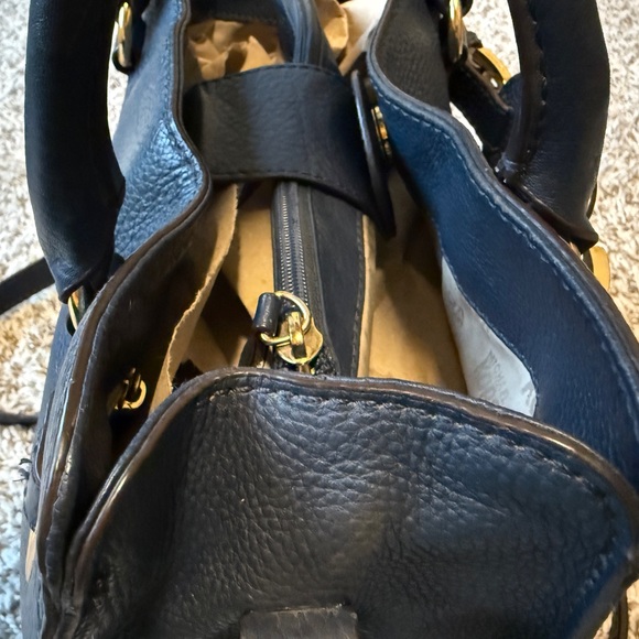 COPY - Royal Blue Micheal Kors Leather Handbag - Picture 10 of 14